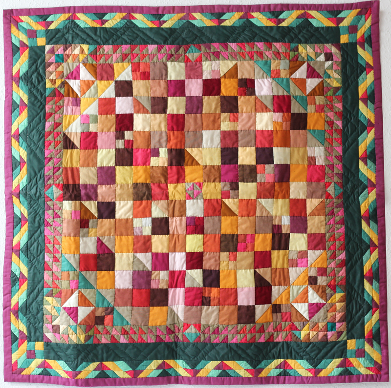 85x86_2841, Quilt, 85 × 86 cm (Dorothee Kötter)