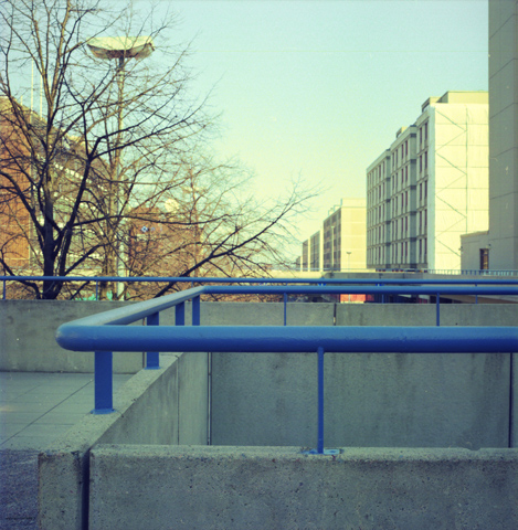 Kirsten Kötter: Fotoserie Pasila (Helsinki), 2002, hier: obere Ebene