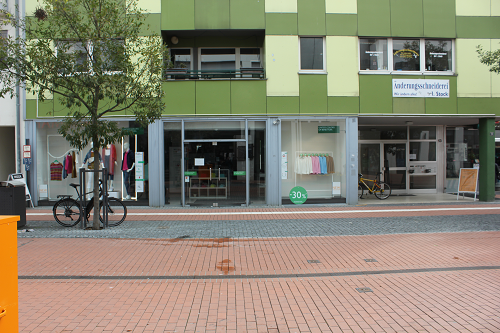 Gießen, Katharinengasse 13, 2021, Benetton, Foto: Kirsten Kötter