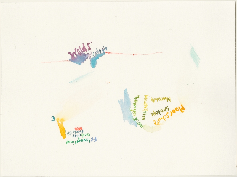 2026-03-26_naturschutzbeirat_2, watercolour, 30 × 40 cm (Kirsten Kötter)