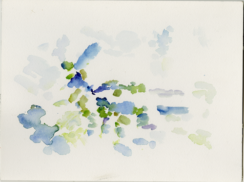 2015-07-11_52-58453_14-77436_nationalpark-warthemuendung,
  watercolour, 24 × 32 cm (Kirsten Kötter)