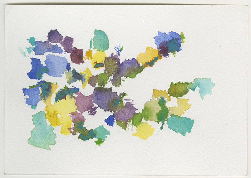 2020-05-03_fischteich, watercolour, 12 × 17 cm (Kirsten Kötter)