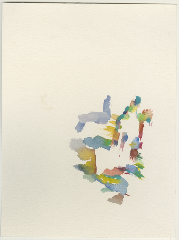 2020-11_12_vhs_unfertig, watercolour, 32 × 24 cm (Kirsten Kötter)