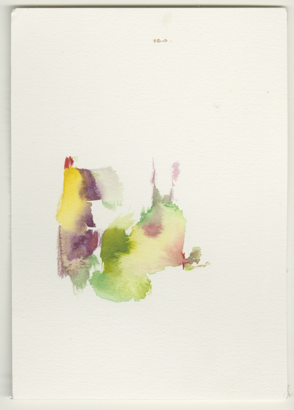 2021-11-17_fischteich, watercolour, 17 × 12 cm (Kirsten Kötter)