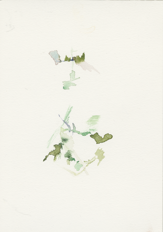 2023-07-14_ragalila_12-17, watercolour, 17 × 12 cm (Kirsten Kötter)