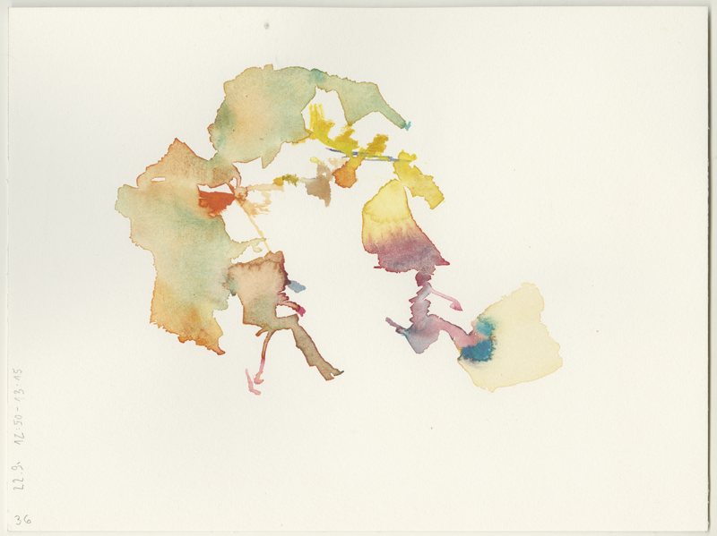 2024-09-22_malathon_36, watercolour, 24 × 32 cm (Kirsten Kötter)